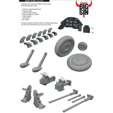 1/24 Bf 109G-5 Super Detail Set for Airfix kits