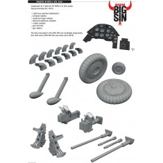 1/24 Bf 109G-6 Super Detail Set for Airfix kits