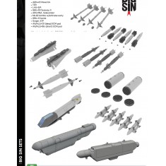 1/48 A-10A Thunderbolt II Armament Super Set for Great Wall Hobby kits