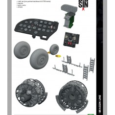 1/48 B-26B Marauder Super Detail Set for ICM kits