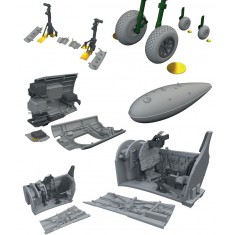 1/48 P-40K Essential Super Detail Set for Eduard Kits