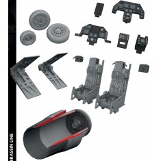 1/48 F-16I Sufa Fighter Super Detail Set for Great Wall Hobby Kit