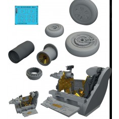1/72 MiG-21R Fishbed Reconnaissance Aircraft Super Detail Set for Eduard Kit