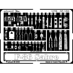 Photoetch for 1/72 North American F-86 Sabre for Fujimi kit
