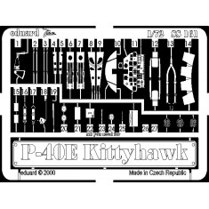 Photoetch for 1/72 Curtiss P-40E for Academy kit