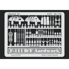 Photoetch for 1/72 General Dynamics F-111D/F for Hasegawa kit