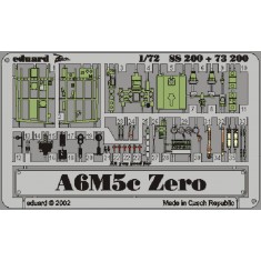 1/72 Mitsubishi A6M5C Zero Colour Photoetch Set Vol.2 for Hasegawa kit
