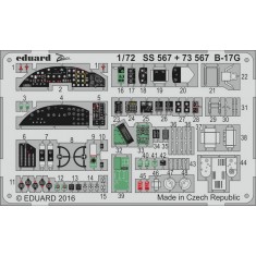 1/72 Boeing B-17G Flying Fortress Interior Detail Set for Airfix kit A08017 (1PE)