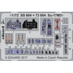 1/72 Sukhoi Su-17M3 Fitter Interior Detail Set for Modelsvit kit