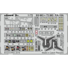 1/72 McDonnell Douglas F/A-18A Hornet Detail Set for Academy kits