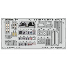 1/72 Messerschmitt Bf 109G-6 Detail Set for Tamiya kits
