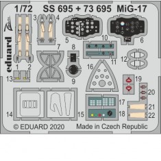 1/72 Mikoyan-Gurevich MiG-17 Detail Set for Airfix kits