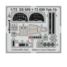 1/72 Yakovlev Yak-1b Detail Set for Arma Hobby kits