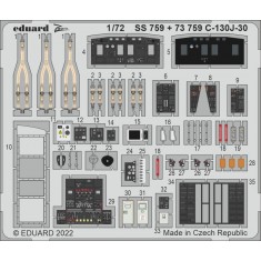 1/72 Lockheed Martin C-130J-30 Super Hercules Detail Set for Zvezda kits