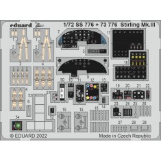 1/72 Short Stirling Mk.III Detail set for Italeri kits