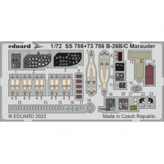 1/72 B-26B/C Marauder Detail set for Hasegawa/Hobby 2000 kits