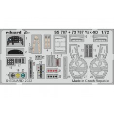 1/72 Yakovlev Yak-9D Detail set for Zvezda kits