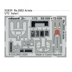 1/72 Reggiane Re.2002 Ariete Interior Detail Set for Italeri kits