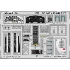 1/72 Grumman E-2C Hawkeye PE parts for Heller kits