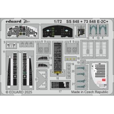 1/72 Grumman E-2C+ Hawkeye PE parts for Heller kits