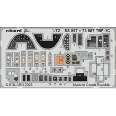 1/72 TBF-1C Detail Set for Hobby Boss kits