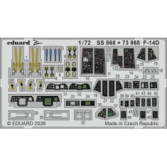 1/72 F-14D Detail Set for Tamiya kits