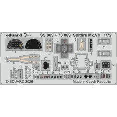 1/72 Spitfire Mk.Vb Detail Set for IBG kits