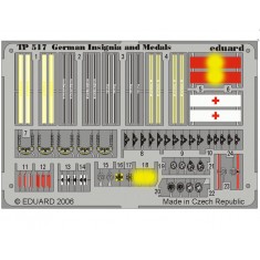 Colour Photoetch for 1/35 WWII German Insignia and Medals 