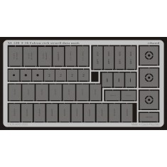1/32 F-16 Etch Stencil Data Mask