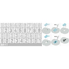 1/35 German Numbers (Medium)