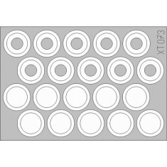 1/35 M113 APC Wheel Mask for Academy kit