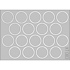 1/35 SdKfz.11 Wheel Mask for Italeri kit