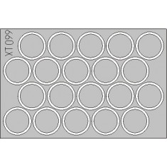 1/35 YPR 765 Wheel Mask for AFV Club kit