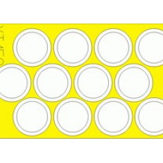 1/35 M7 Priest Wheel Mask for Academy kit