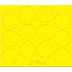 1/35 Russian BTR-50PK APC Wheel Mask for Trumpeter kit