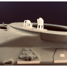 1/35 Fire Extinguisher Operating Handle for M48A5 / M60 Family