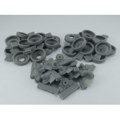 1/35 M46/47/48/60 Steel Wheels Type 1 (14pcs) for AFV Club/Dragon/Meng/Takom/Italeri kits