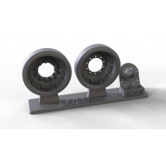 1/35 M60 Family Type 1 Aluminium Wheels for Takom kits (14 wheels)