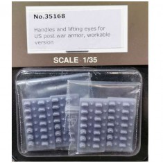 1/35 US Post War Armour Handles & Lifting Eyes Workable Version