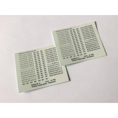 Decals for 1/35 Wehrmacht License Plates