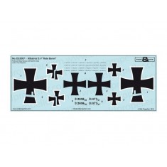 1/32 'Albatros D.V - Rote Baron' Decals for 3 Manfred Von Richthofen Aircraft