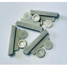 1/35 Pz. III G-N, Pz. IV A-G Ventilator Covers w/Screw Heads for 4 Vehicles