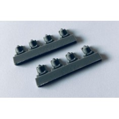 1/35 PzKpfw III J-N One Pieces Brake Cooling Air Intake for Dragon Kits (8pcs)