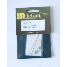 1/35 German SdKfz 247B 2M Antennas for ICM kits