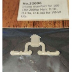 1/32 160 180-200hp Merc D.III/a/au Intake Manifold for Wingnut Wings kits
