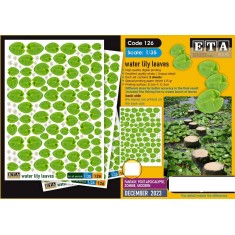 1/35 Water Lily Leaves (3 sheets)
