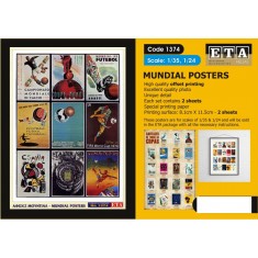 1/35, 1/24 Modern Mundial Posters (2 sheets) 