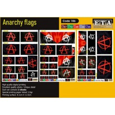 1/35, 1/48, 1/72, 1/24, 1/87 Anarchy Flags (3 sheets)