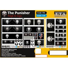 1/35 The Punisher - Flags , Logos (3 sheets)