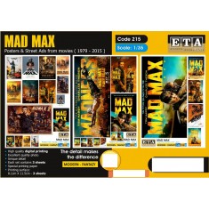 1/35 Mad Max Poster & Street Ads (3 sheets)
